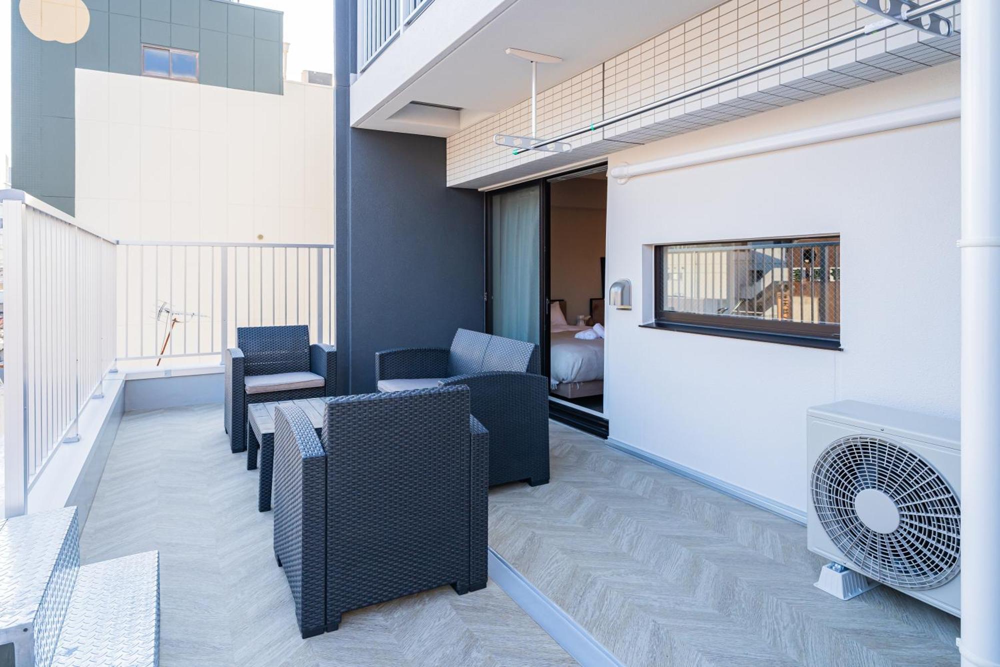 Apartment Hotel 11 Umeda Kamiyama Osaka Zewnętrze zdjęcie