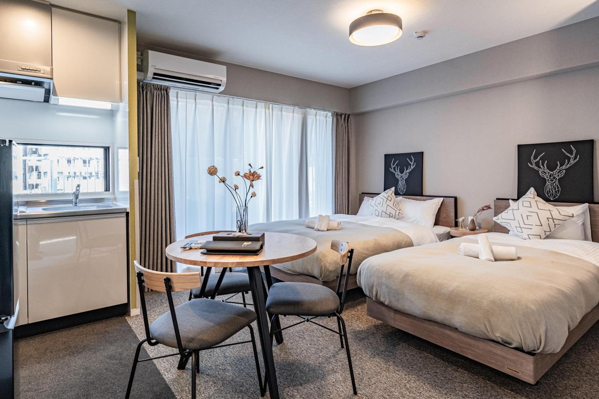 Apartment Hotel 11 Umeda Kamiyama Osaka Zewnętrze zdjęcie